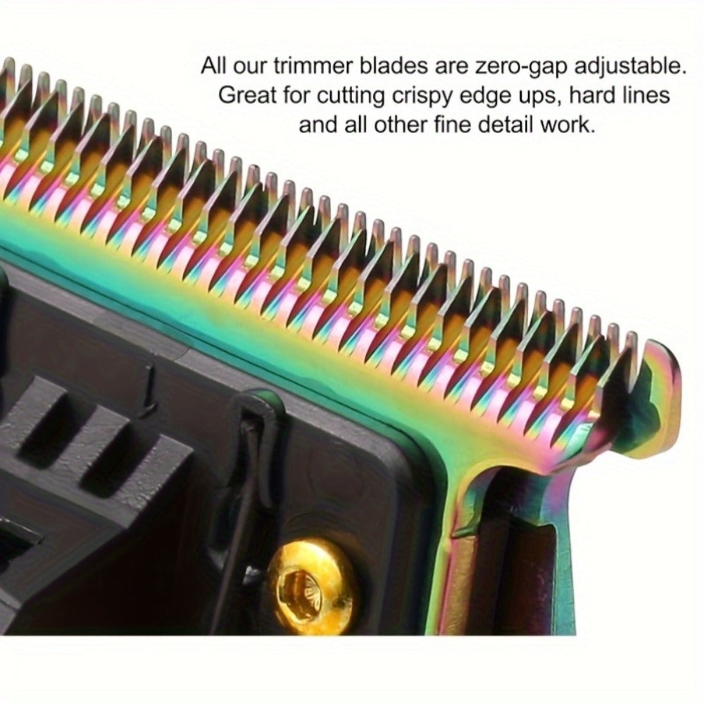 BaBylissPRO Zero-Gapped Replacement Trimmer Blades FX707C — Compatible with FX787 & FX726, Professional Barberology Grade, Ultra-Close Precision Cutting, Easy Snap-In Install for Barbers & Home Use