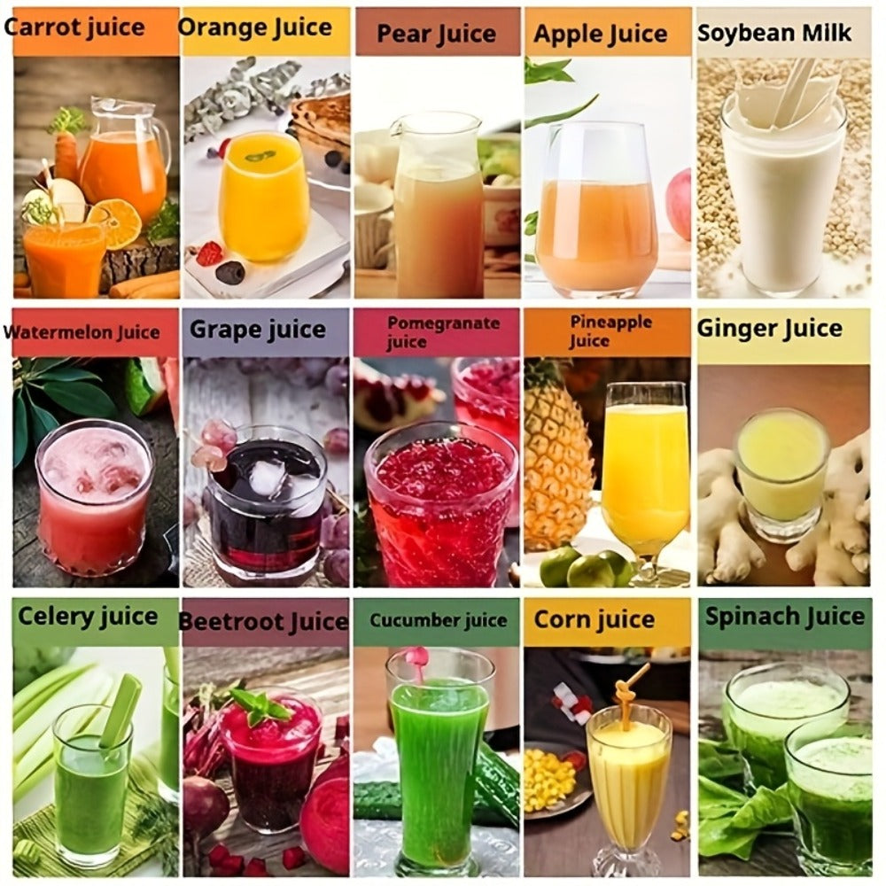 500W Centrifugal Juicer Machine with 3-Inch Feed Chute, Two Speeds and Upgrade or Juicer Configurations