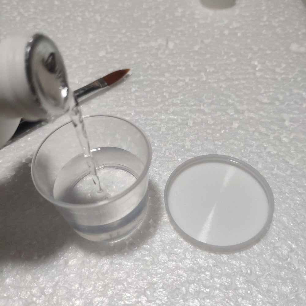 75 ml Poly Gel Slip Solution with Container for Nail Extension Gel Shaping and Home Manicure Use