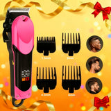 Rose red professional hair clipper (exquisite gift box)