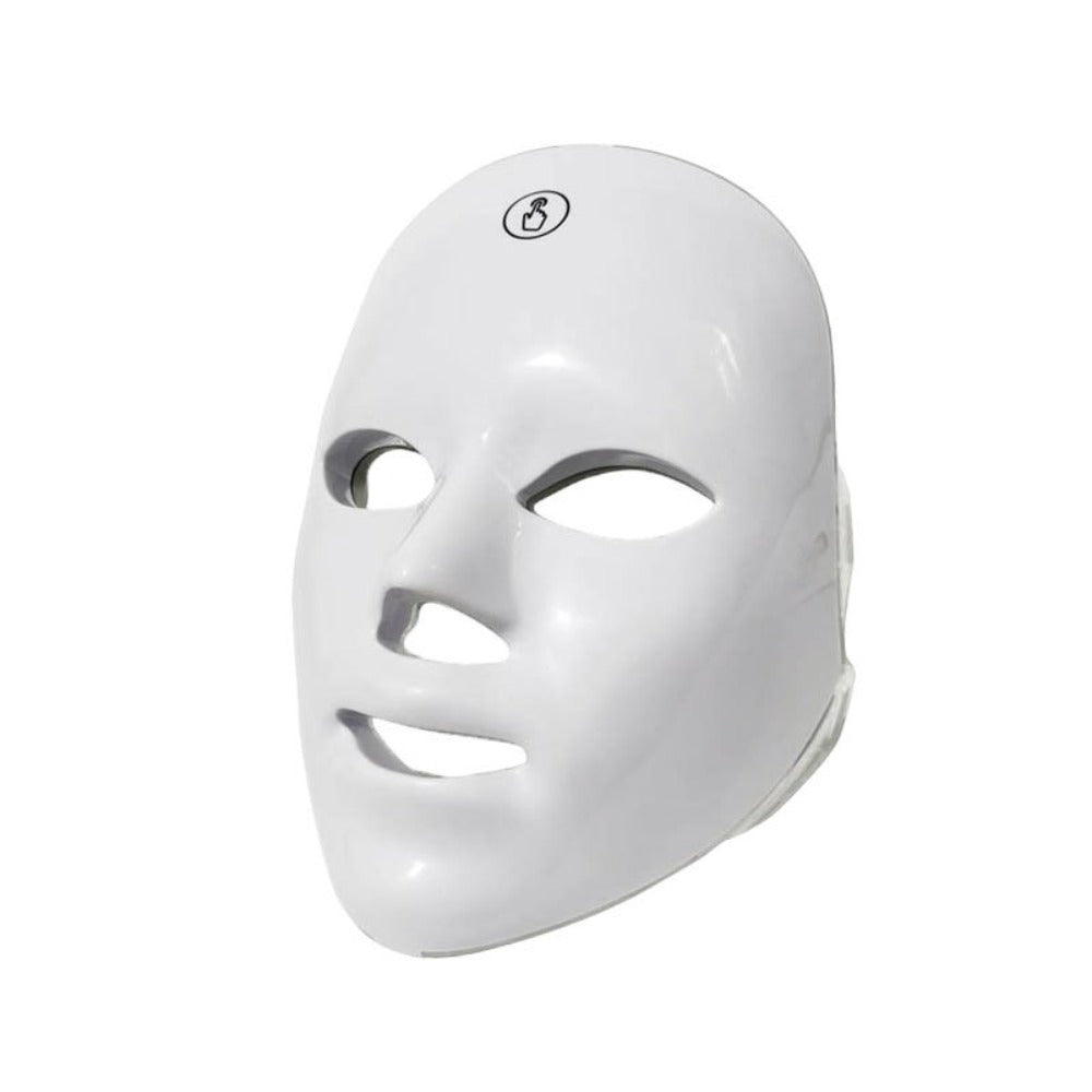 LED Facial Beauty Device 7-Color Light Therapy Portable At-Home Skincare Tool — USB Rechargeable Skin Rejuvenation Anti-Aging Face Care Gift for Women