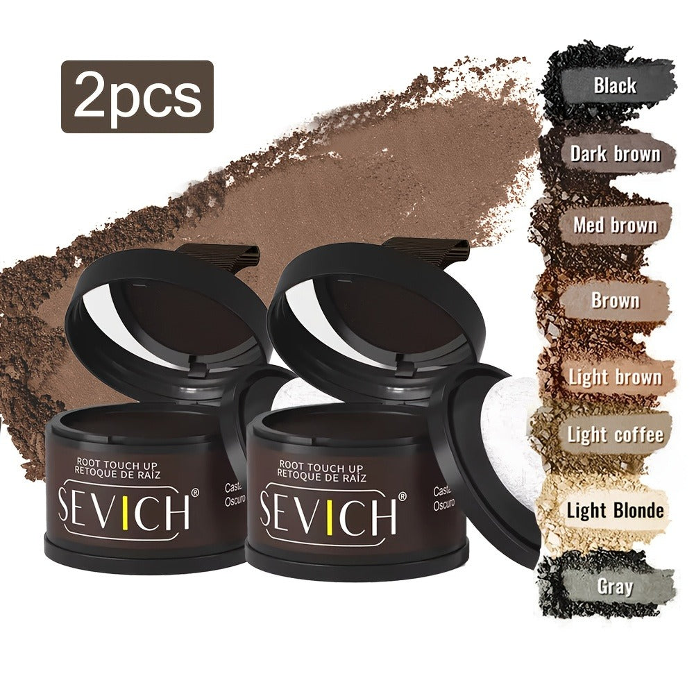 Root Touch-Up Hairline Powder Compact in Thirteen Shades with Exact Two- or Three-Piece Options