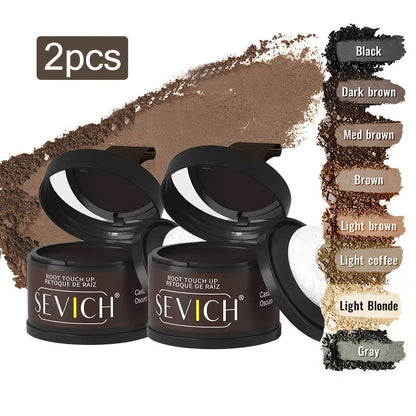 Root Touch-Up Hairline Powder Compact in Thirteen Shades with Exact Two- or Three-Piece Options
