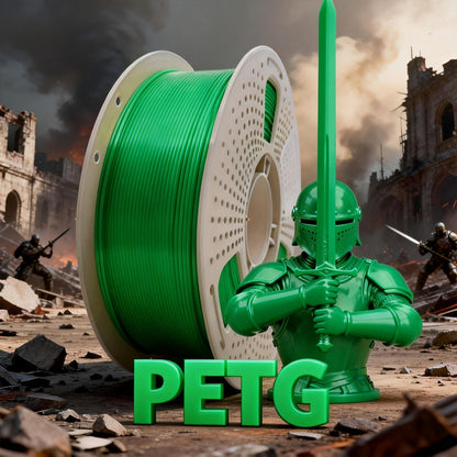 3D Printer Filament PETG 1.75mm 1kg Vacuum-Packed Spool with Nine Color and Finish Options