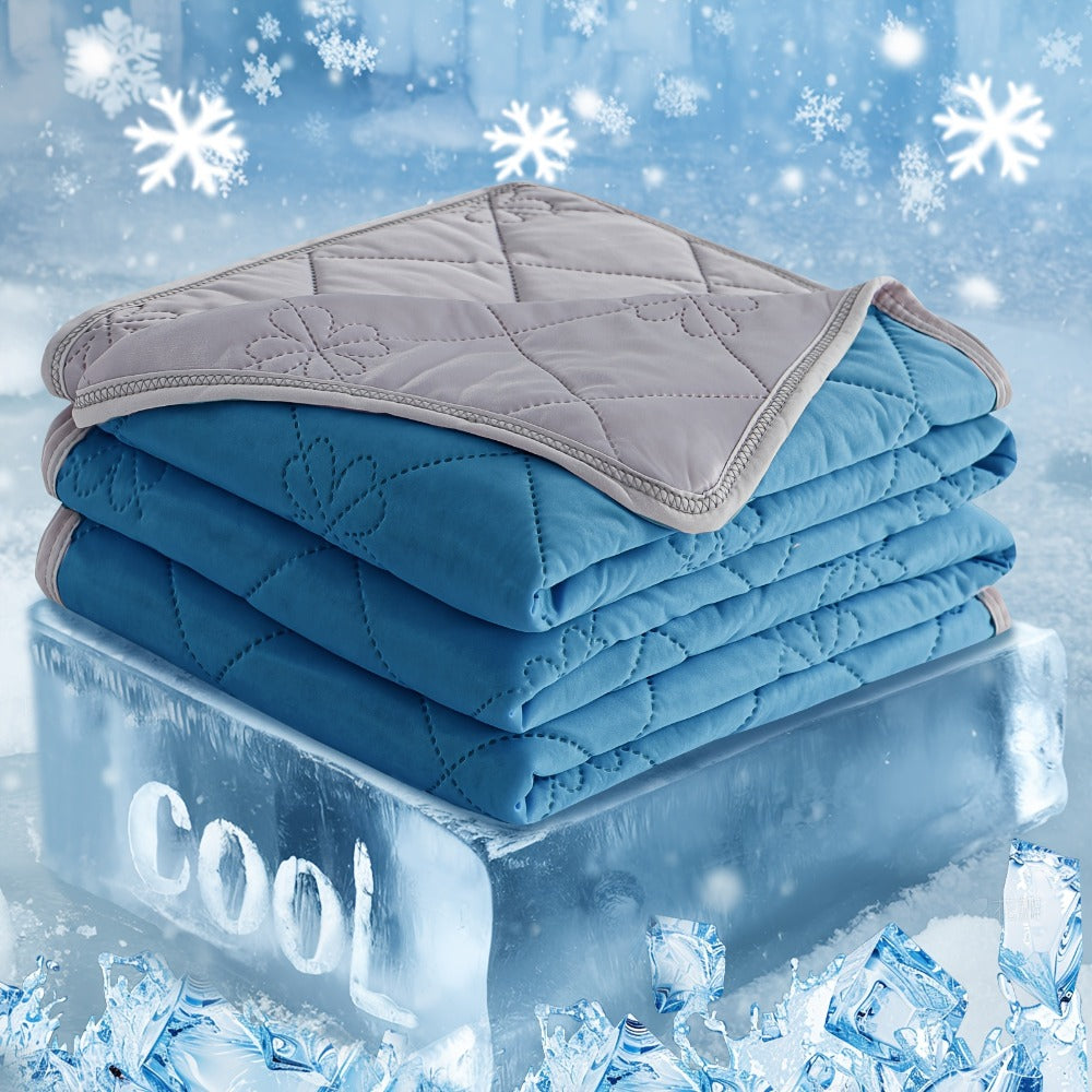 Embossed Diamond-Pattern Summer Blanket in Six Colors with Throw, Twin and Full Size Labels