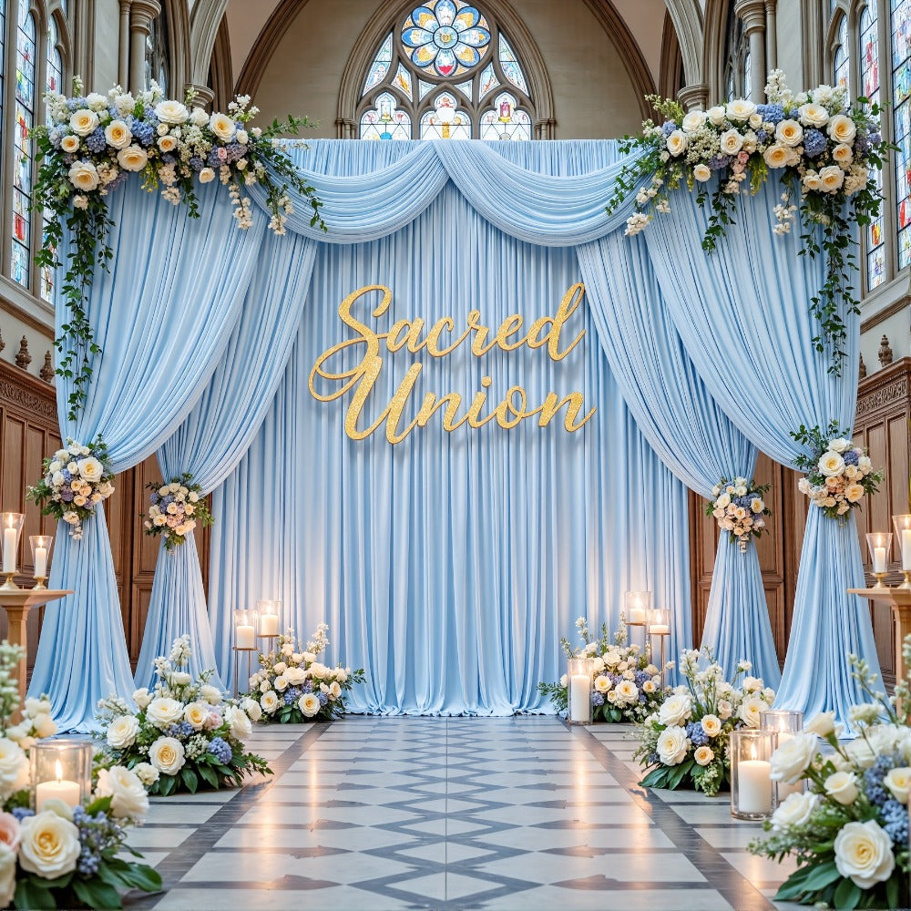 Two-Piece Photography Backdrop Curtain Set, 59 x 118 Inches per Panel, with Rod Pockets and Color Options