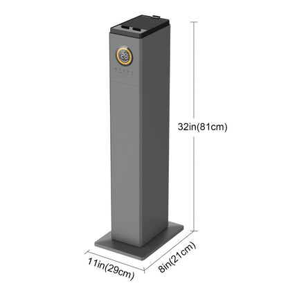 Humidifier 13L Top-Fill Cool Mist Tower with Smart Humidity Control, Sleep Mode and 30dB Listed Noise