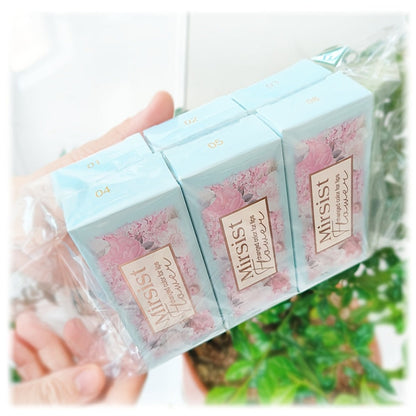 Flower Shaped pH Lip Balm Set 6pcs Individually Wrapped — Color Changing Transparent to Pink Tint, 6 Flavors Deep Moisturizing, Cute Floral Design Beauty Gift for Women Girls & Teens