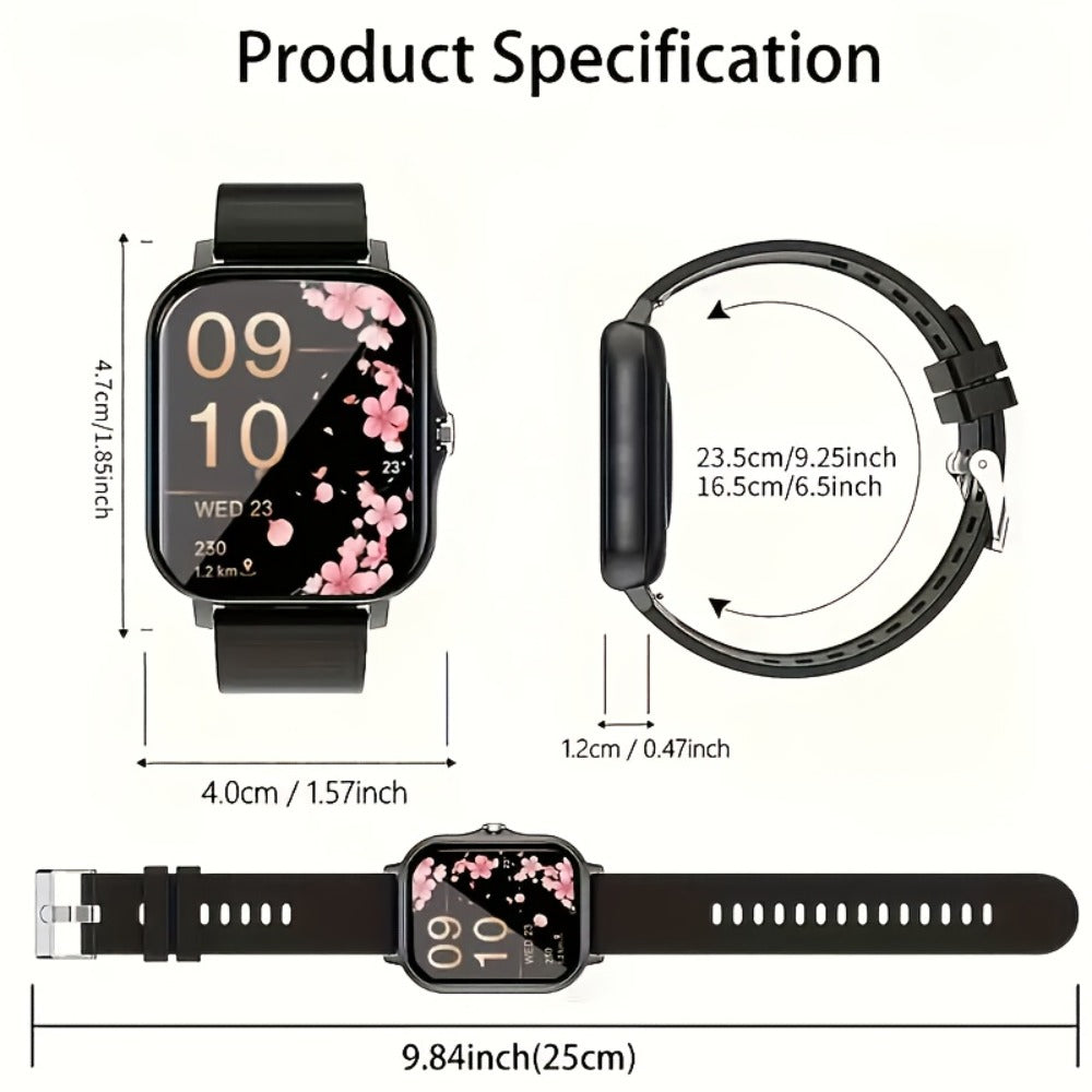 Smartwatch 1.83 Inch with Bluetooth 5.0 Calling, Navigation, Email, Camera and Music Controls
