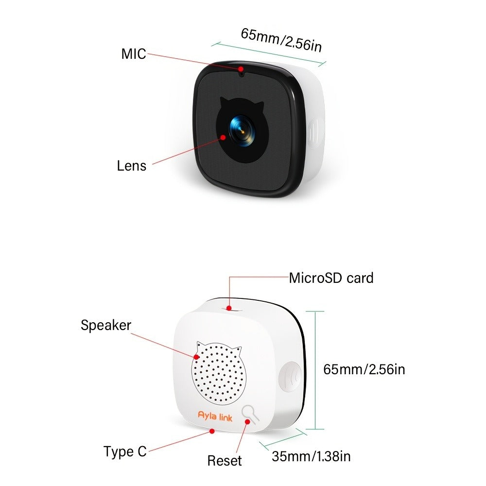 Security Camera 3MP Window Model with Dual-Band WiFi, Full-Color Night Vision and 1, 2 or 4-Pack Options