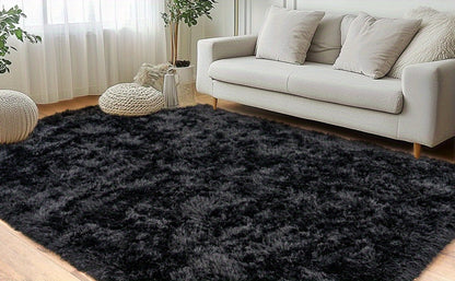 Area Rug 8x10 Fluffy Shag with 1.8-Inch Plush Pile and Nine Colors for Bedroom or Living Room