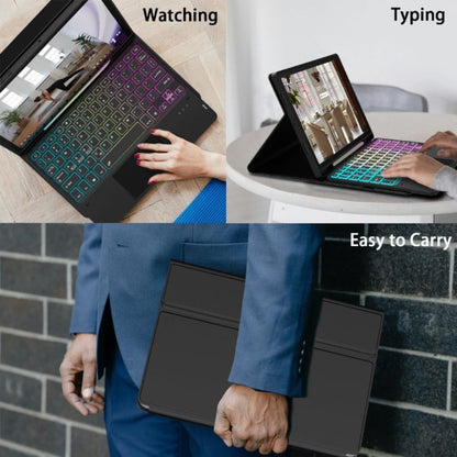 Samsung Galaxy Tab A9 Plus 11 Inch Keyboard Case with Detachable USB-C Keyboard Magnetic Cover Pen Slot for SM-X210 X215 X216 X218 – Protective Tablet Case with Keyboard for Galaxy Tab A9+