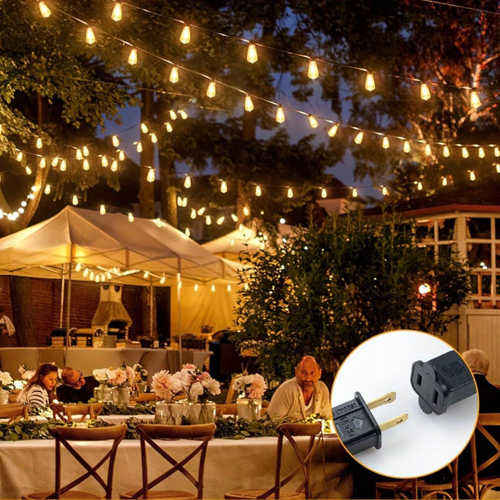 Patio String Lights 100FT ST38 Edison Bulbs Shatterproof for an Everyday Personal Care Routine