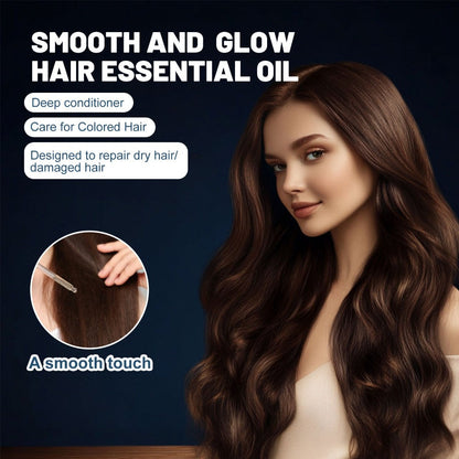 Hair Oil Batana 1.69oz Amber Dropper Bottle with Cold-Pressed Formula for Hair, Brow and Lash Application