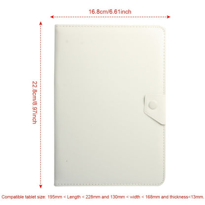 Universal 7- or 8-Inch Tablet Sleeve Case with Magnetic Closure, Folding Stand and Ten Size-Color Options