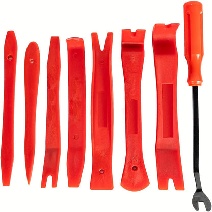 Car Trim Removal Tool Kit – Scratch-Free Plastic Pry Tool Set for Door Panels, Dashboards, Clips, Moldings & Interior Trim, 8-Piece & 115-Piece Sets for Auto Interior Repair