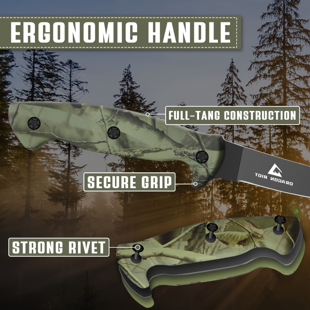 Four-Piece Fillet Knife Set with 5-, 6-, 7- and 9-Inch Labels, Zip Storage Bag and Pocket Sharpener