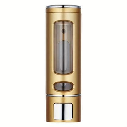 Wall-Mounted Soap Dispenser with 53 oz 1500 ml Source Capacity and Black, White or Golden Finish
