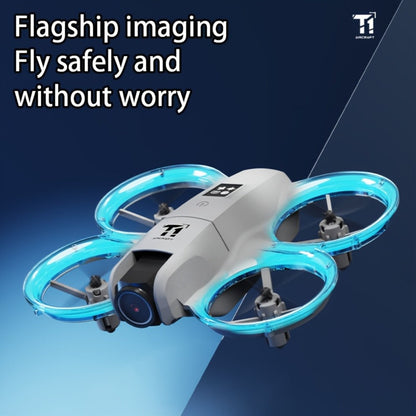 Mini 4K FPV Drone 180° Rotating Dual Camera Optical Flow Positioning Dual Batteries 360° Flip One-Key Takeoff Anti-Shake | RC Quadcopter Toy for Beginners Boys Girls Kids | Birthday Christmas Gift
