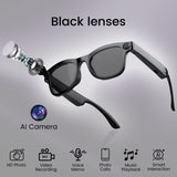 AI Smart Glasses - Black Lenses