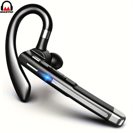 Single-Sided Wireless Earbud ENC Noise Cancelling Mic Lightweight Comfortable In-Ear Type-C Charging for Business Calls Daily Use Fitness Exercise All Smartphones