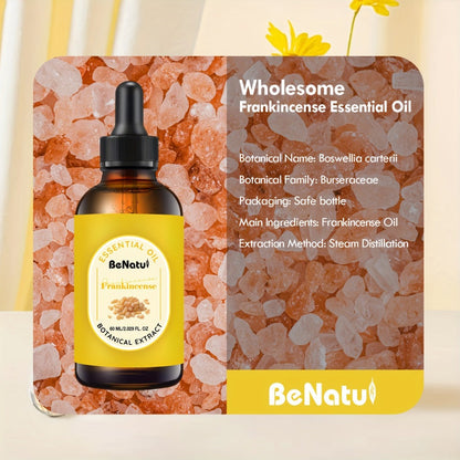 Aromatherapy Oil Frankincense, Argan or Jojoba Selection in 60ml or 120ml Dropper Bottles for Home Use