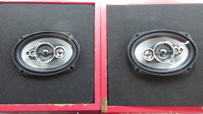 1200W 5-Way Coaxial Car Speakers 6x9 Inch – HiFi Full Range 44Hz-25kHz, 4-Ohm, 89dB Sensitivity, Universal 12V Fit for Car Door Stereo Audio Upgrade (2pc Pair)