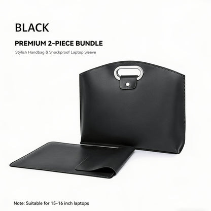 Laptop Bag Protective Sleeve for 13–16-Inch Devices with Soft Liner, Strap & 14 Variants for Work & Travel