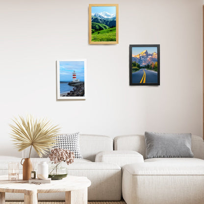 Front-Opening Kids Art Display Frames with Changeable Storage and Six Exact Color-and-Pack Options