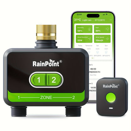 WiFi Sprinkler Timer 2 Zone Smart | App Control Garden Irrigation