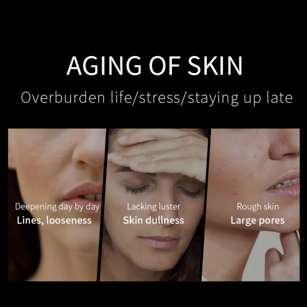 Face Cream 70g Collagen Formula with Hyaluronic Acid, Plant-Based Squalane and AM/PM Face and Neck Use