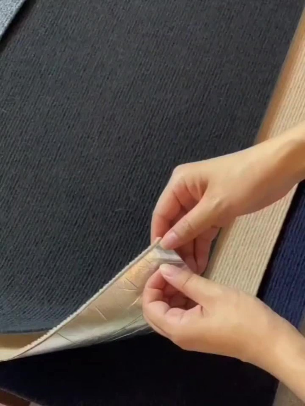 Non-Slip Runner Rug Self-Adhesive Carpet Strip Mat | Machine Washable Hallway Kitchen Stair Mat with Rubber Backing | Cat Scratch Protector Floor Covering