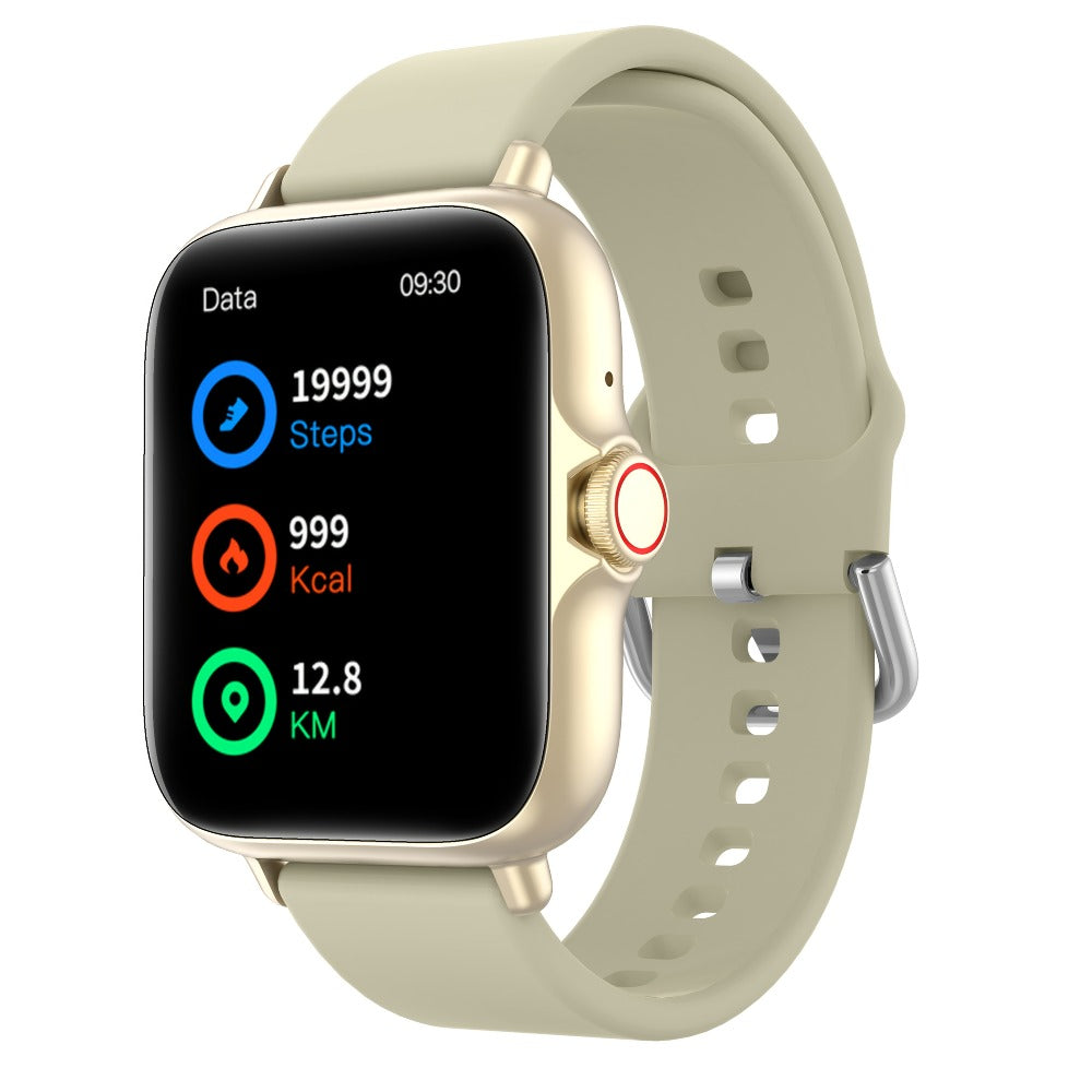 Smartwatch – Large Screen with Wireless Calling & Message Alerts, Full Touch HD Display, Heart Rate Blood Oxygen Sleep Stress Monitor…