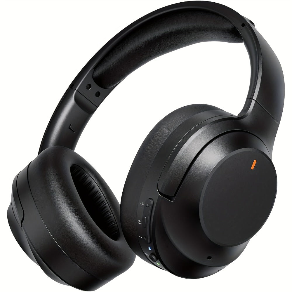 Hybrid ANC Over-Ear Wireless Headphones Hi-Fi Audio 45mm Drivers Memory Foam Ear Cups 30H Playtime ENC Microphone Bluetooth 5.3 for Travel Work Study Home Office