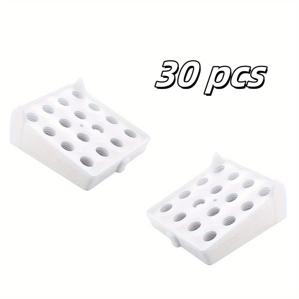 Foldable Stackable Clothes Folding Board Organizer for Shirts Pants Dresses – Heavy-Duty Plastic, Space-Saving, Easy-Clean (15 or 30 pcs)