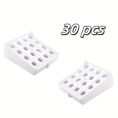 Foldable Stackable Clothes Folding Board Organizer for Shirts Pants Dresses – Heavy-Duty Plastic, Space-Saving, Easy-Clean (15 or 30 pcs)