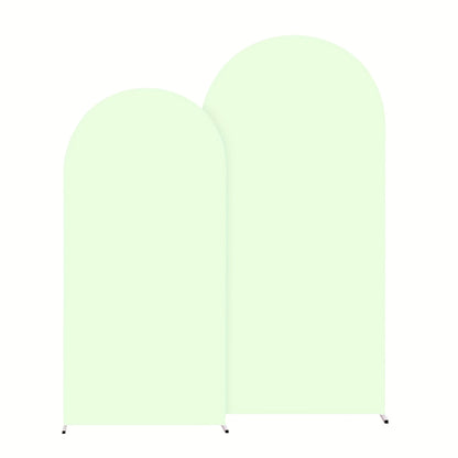Wedding Arch Cover 2pcs Stretchable Wrinkle-Free Polyester Tight-Fit Arch Banner Covers for an Everyday Personal Care Routine