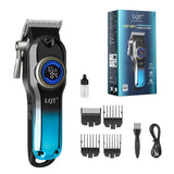 Blue hair clipper set