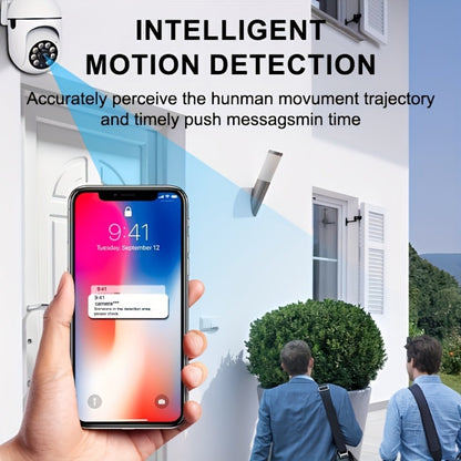 Outdoor WiFi Security Camera 4 Pack 1080P 5GHz - 360° Panorama PTZ, Smart PIR Motion Detection, Color Night Vision, Two-Way Audio, IP54, App Remote View for Home Indoor & Outdoor Surveillance