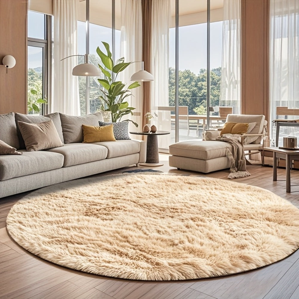 Area Rug Faux-Fur Tufted Collection at 650 g/m² with 22 Colors and Ten Retained Size Listings
