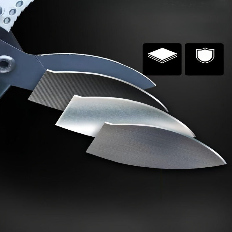 Telescoping Pruning Shears with Long Stretchable Handle - Bypass Lopper for Thick Branches & Daily Tree Pruning, Retractable Garden Scissors for Easy Overhead Cutting