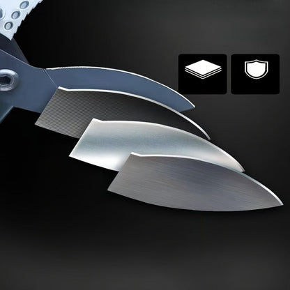 Telescoping Pruning Shears with Long Stretchable Handle - Bypass Lopper for Thick Branches & Daily Tree Pruning, Retractable Garden Scissors for Easy Overhead Cutting