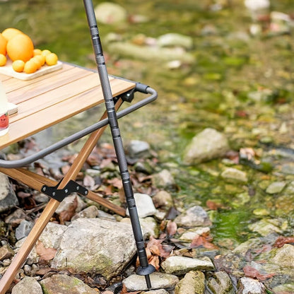 7-in-1 Tactical Hiking Staff – Adjustable Aluminum Alloy Mountaineering Stick with Compass, Fire Starter, Saw, Screwdriver & Pliers – Multi-Tool Walking Pole for Hiking, Climbing & Camping