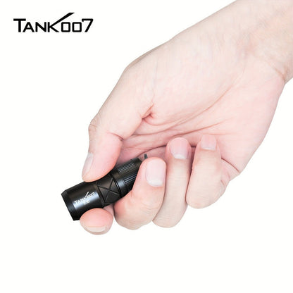 Flashlight Magnetic Mini EDC Torch with 130-Lumen Output, Type-C Charging and Rotary Switch