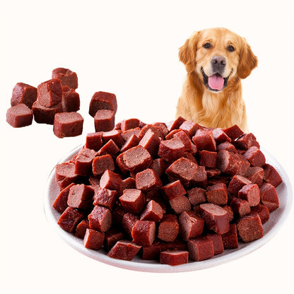 Dog Treats Beef Tendon Strips, Beef Cubes and Egg Yolk Bites in Seven 150g Variety Options