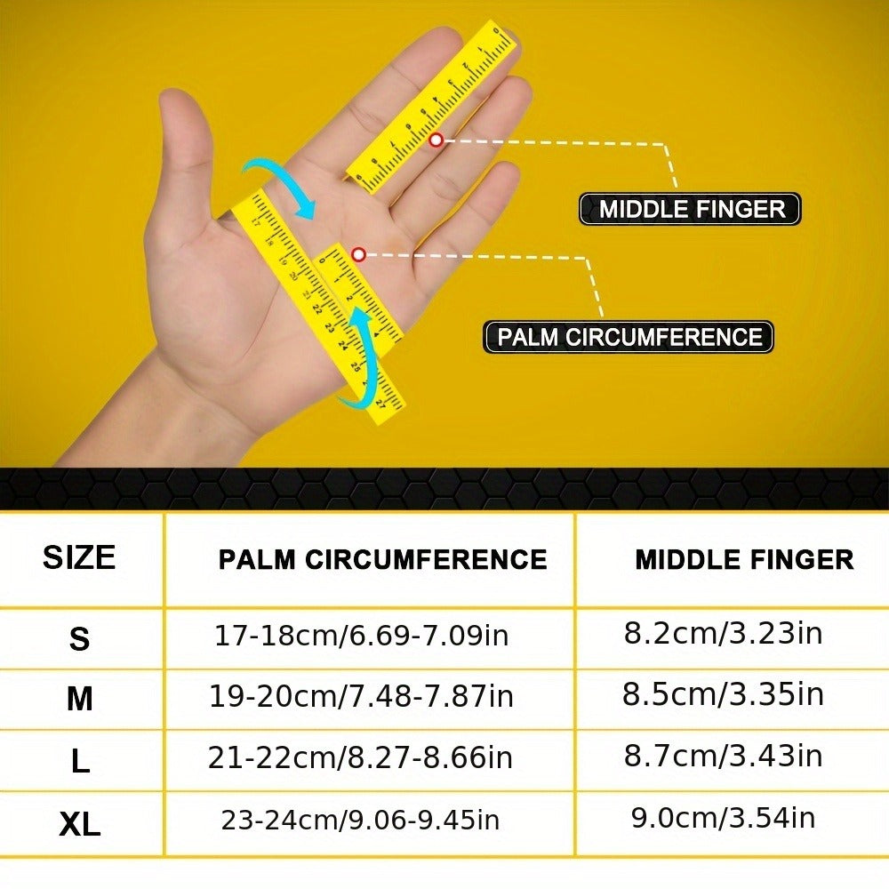 Full-Finger Tactical Gloves with Touchscreen Panels, Camouflage Finish and Anti-Slip Palm Design