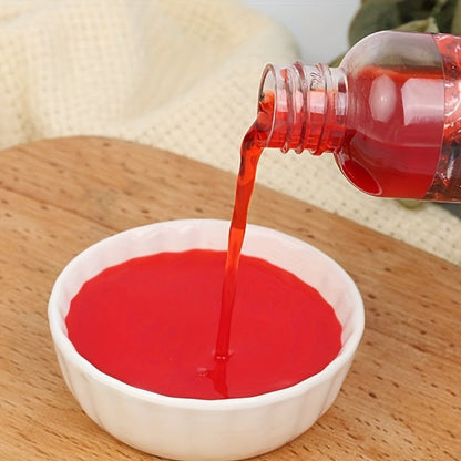 Two-Piece 100 ml Liquid Fish Bait with Red Worm Scent Label for Trout, Carp, Bass and Cod Fishing