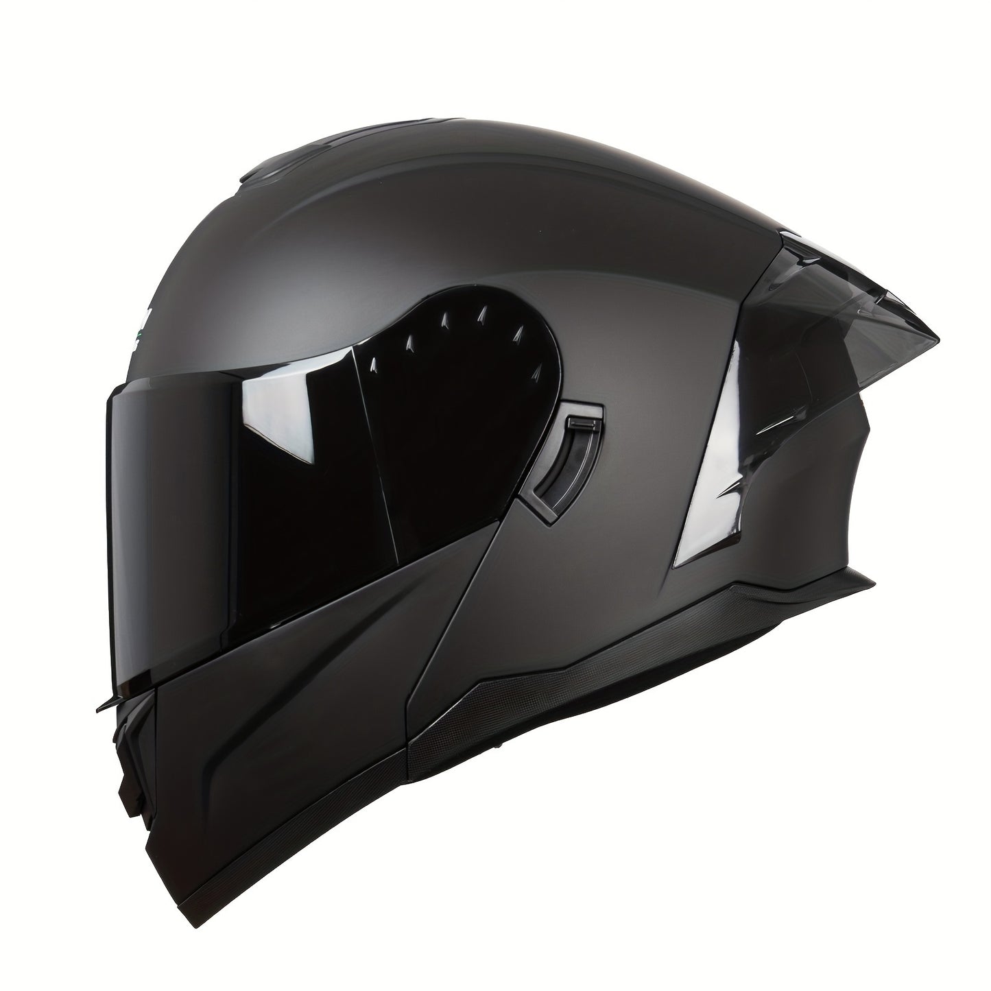 Modular Motorcycle Helmet Flip-Up Full Face – Dual Visor (Clear + Sun Visor), DOT-Style Flip Up Helmet for Men & Women, Lightweight Motorbike Helmet M/L/XL