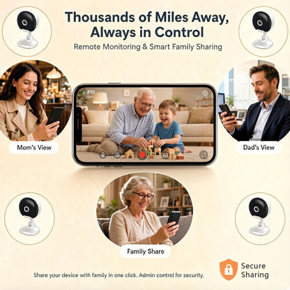 Wireless Security Camera System with Video Doorbell, Indoor Outdoor Surveillance, Long Battery Life