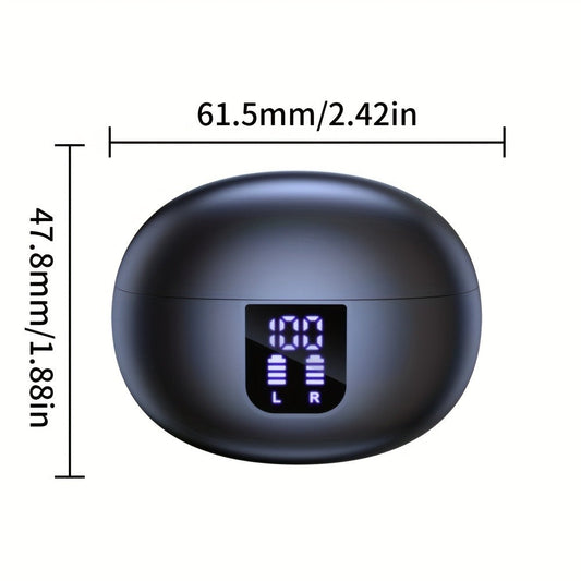 6-Mic AI Translation Earphones 3-in-1 Smart Noise Cancelling, Translate 144 Languages HiFi Sound Long Battery Life, Universal Smartphone Wireless Earbuds for Business Travel Meetings International Use
